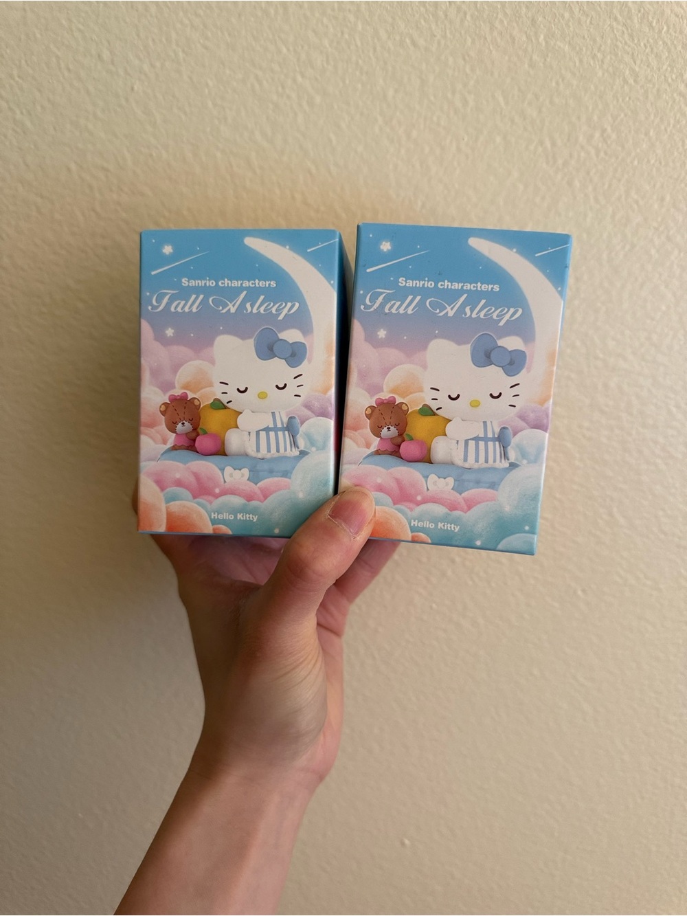 Popmart Sanrio Characters Fall Asleep Figure Blindbox-Set of 2 Boxes -New/Sealed